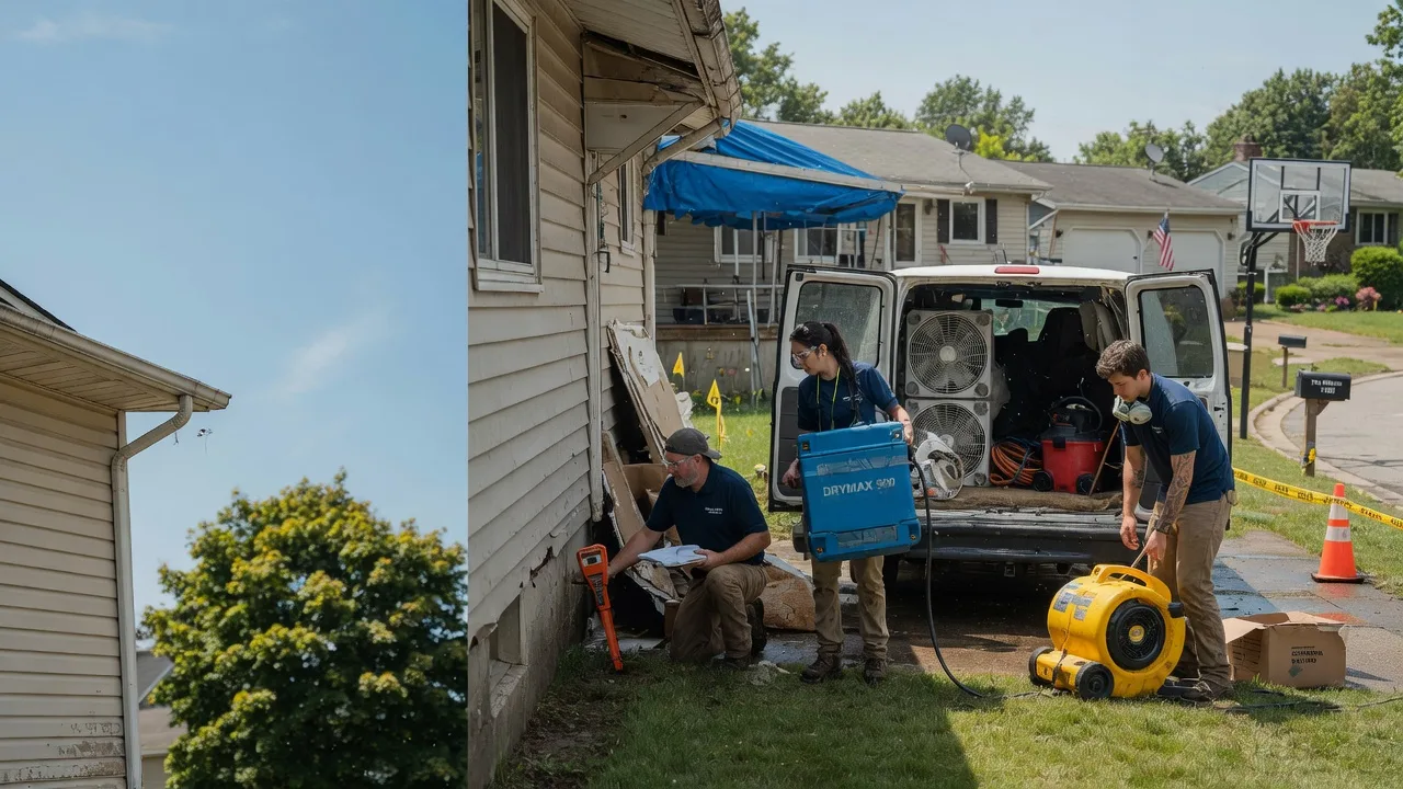 Ceiling Leak Cleanup in Clarence, MO near me